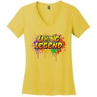 Living Legend Women's V-Neck T-Shirt