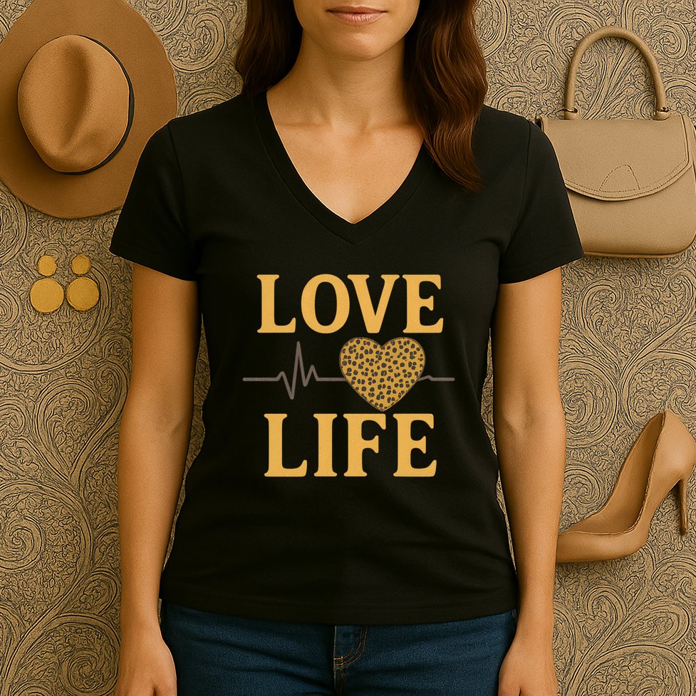 Love Life Women's V-Neck T-Shirt