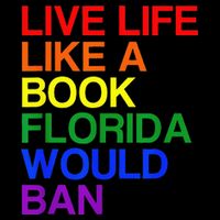 Live Life Like A Book Florida Would Ban Lgbt Month Cooling Performance Crew T-Shirt