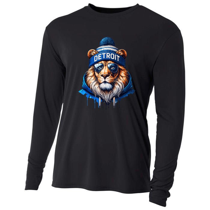 Lion Lovers Majestic King Of The Jungle Cooling Performance Long Sleeve Crew