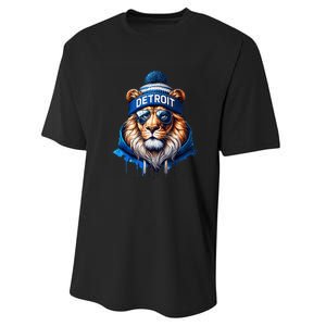 Lion Lovers Majestic King Of The Jungle Performance Sprint T-Shirt