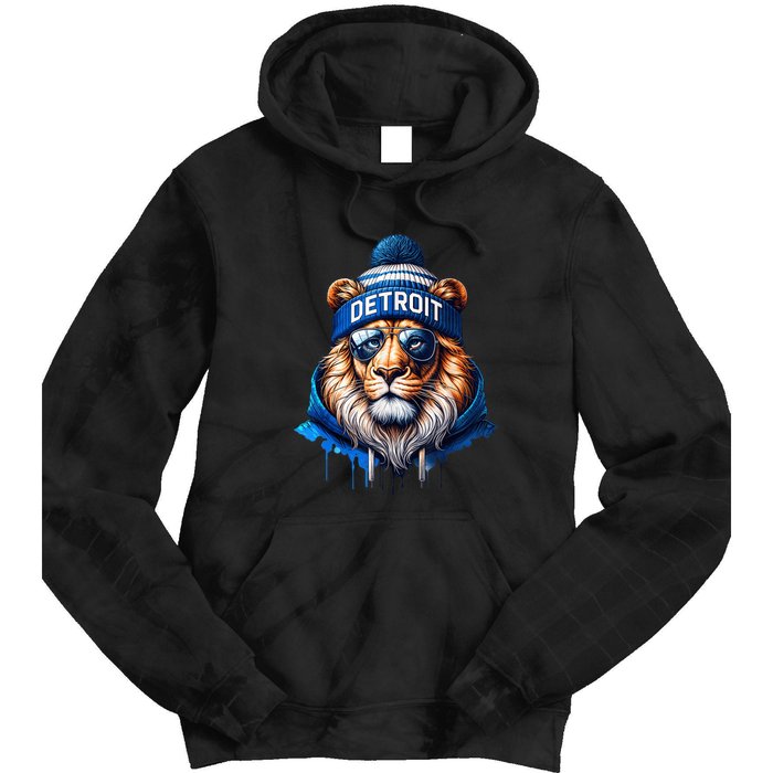 Lion Lovers Majestic King Of The Jungle Tie Dye Hoodie