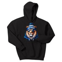 Lion Lovers Majestic King Of The Jungle Kids Hoodie