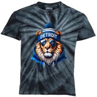 Lion Lovers Majestic King Of The Jungle Kids Tie-Dye T-Shirt