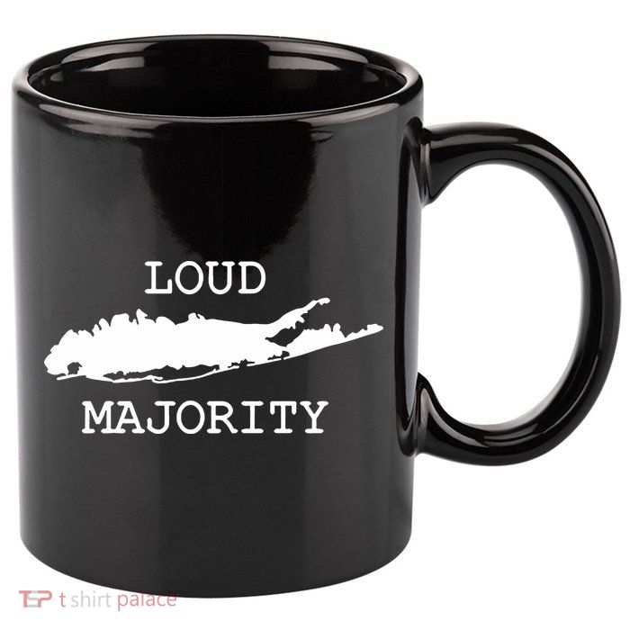 Li Loud Majority 11oz C Handle Ceramic Mug