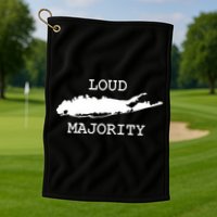 Li Loud Majority Golf Towel