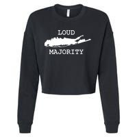 Li Loud Majority Cropped Pullover Crew