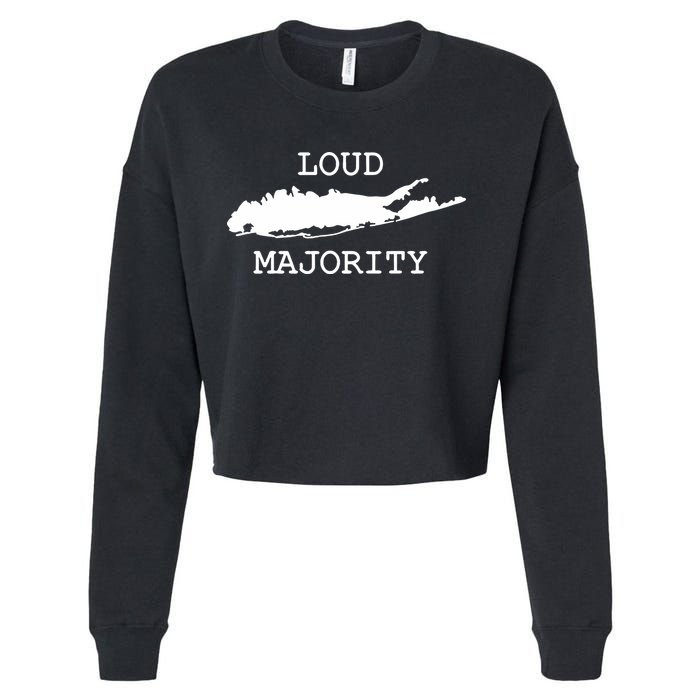 Li Loud Majority Cropped Pullover Crew