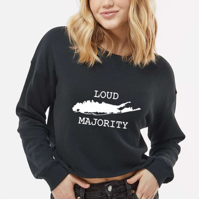 Li Loud Majority Cropped Pullover Crew