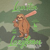 Lewiston Lazybones Minor League Retro Baseball Team Legacy Tie Dye Trucker Hat