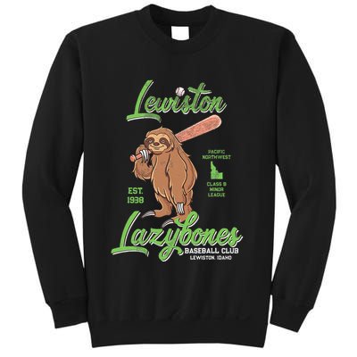 Lewiston Lazybones Minor League Retro Baseball Team Sweatshirt