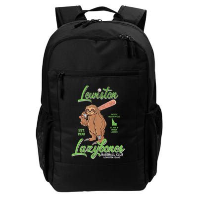 Lewiston Lazybones Minor League Retro Baseball Team Backpack