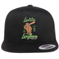 Lewiston Lazybones Minor League Retro Baseball Team Flatbill Hat