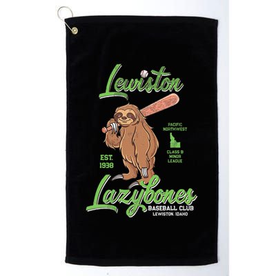 Lewiston Lazybones Minor League Retro Baseball Team Golf Towel
