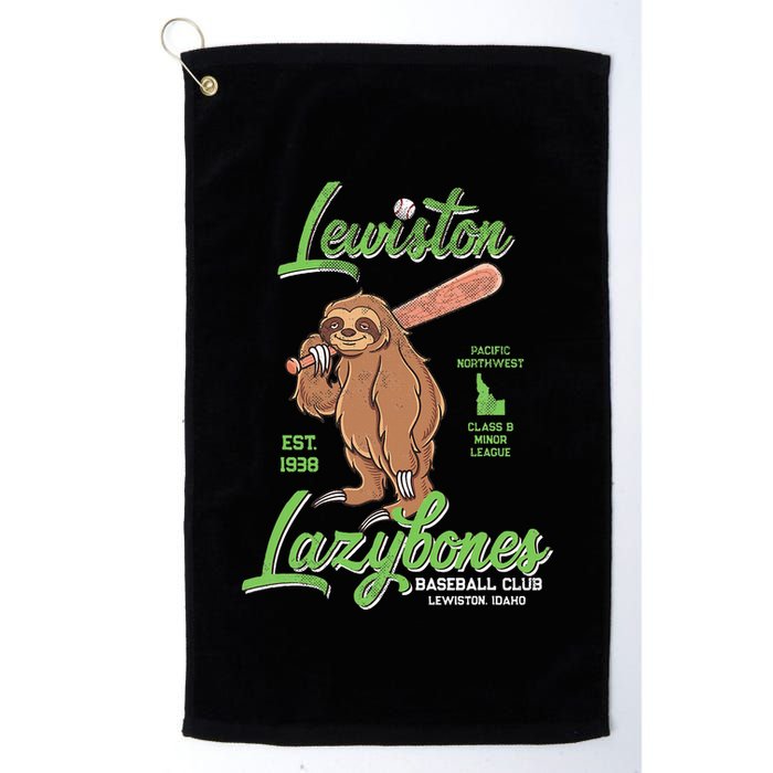 Lewiston Lazybones Minor League Retro Baseball Team Golf Towel