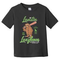 Lewiston Lazybones Minor League Retro Baseball Team Toddler T-Shirt