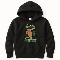 Lewiston Lazybones Minor League Retro Baseball Team Kids Hoodie