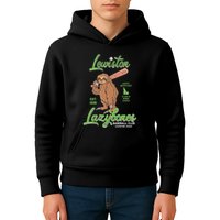 Lewiston Lazybones Minor League Retro Baseball Team Kids Hoodie