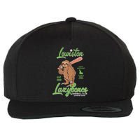 Lewiston Lazybones Minor League Retro Baseball Team Wool Snapback Cap