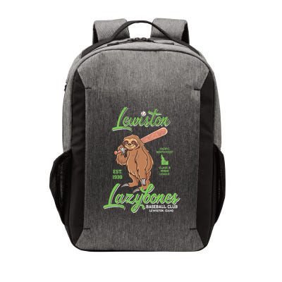 Lewiston Lazybones Minor League Retro Baseball Team Vector Backpack