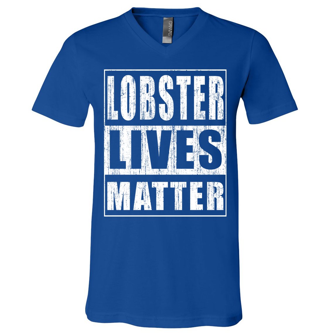 Lobster Lives Matter Funny Environtist Gift Ecologist Gift V-Neck T-Shirt