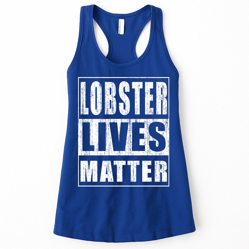 Lobster Lives Matter Funny Environtist Gift Ecologist Gift Womens Tank Top