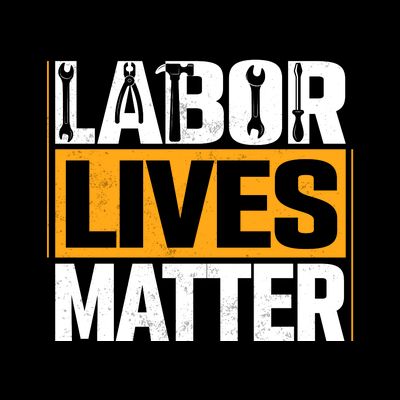 Labor Lives Matter Gift Labor Day T-Shirt