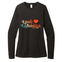 Love Lahaina Maui Hawaii Vintage Style Womens CVC Long Sleeve Shirt