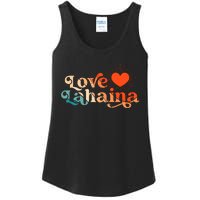 Love Lahaina Maui Hawaii Vintage Style Ladies Essential Tank