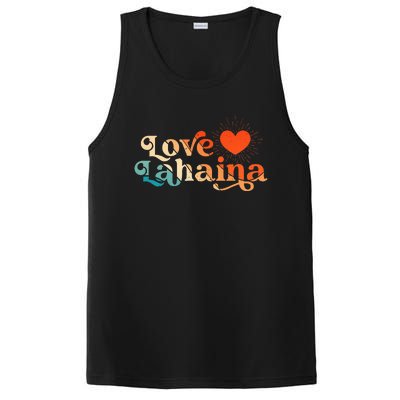 Love Lahaina Maui Hawaii Vintage Style PosiCharge Competitor Tank