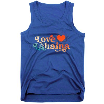 Love Lahaina Maui Hawaii Vintage Style Tank Top