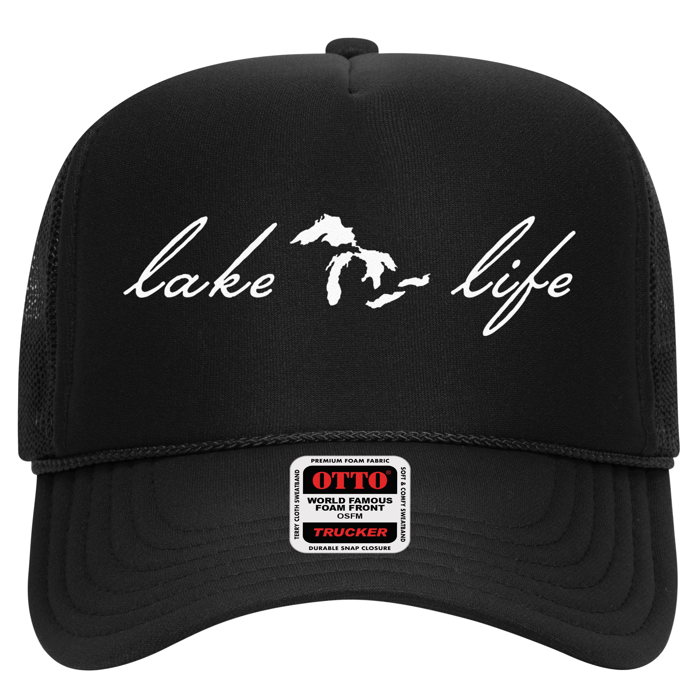 Lake Life Michigan Great Lakes Hat