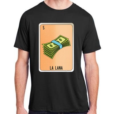 La Lana Mexican Slang Chicano Bingo Cards Adult ChromaSoft Performance T-Shirt