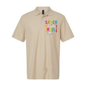 Lunch Lady Mode Off Loving It Retired Retirement Lunch Room Softstyle Adult Sport Polo