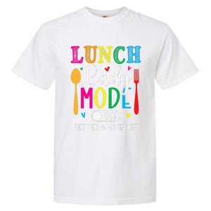 Lunch Lady Mode Off Loving It Retired Retirement Lunch Room Garment-Dyed Heavyweight T-Shirt