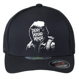 Limited Luigi Mangione Defend Depose Flexfit Unipanel Trucker Cap