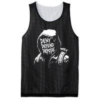 Limited Luigi Mangione Defend Depose Mesh Reversible Basketball Jersey Tank