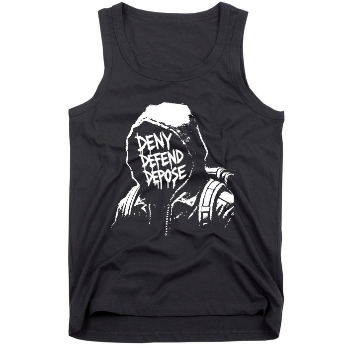 Limited Luigi Mangione Defend Depose Tank Top