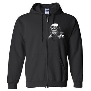 Limited Luigi Mangione Defend Depose Full Zip Hoodie