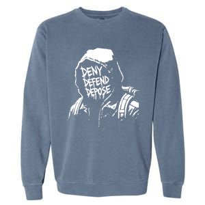 Limited Luigi Mangione Defend Depose Garment-Dyed Sweatshirt