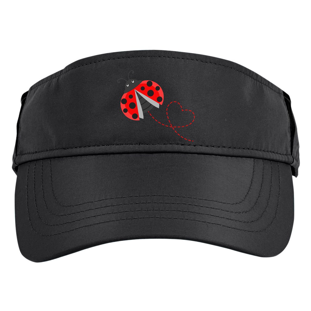 Ladybeetle Ladybugs Nature Lover Insect Fans Entomophile Adult Drive Performance Visor