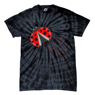 Ladybeetle Ladybugs Nature Lover Insect Fans Entomophile Tie-Dye T-Shirt