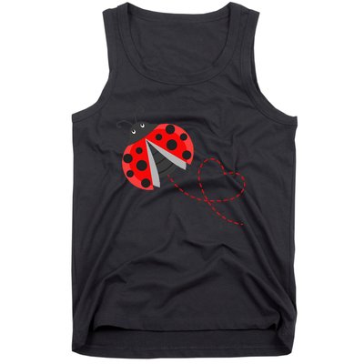 Ladybeetle Ladybugs Nature Lover Insect Fans Entomophile Tank Top