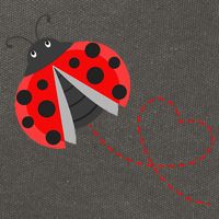Ladybeetle Ladybugs Nature Lover Insect Fans Entomophile Cotton Canvas Backpack