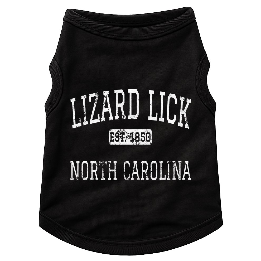 Lizard Lick North Carolina Nc Vintage Doggie Tank