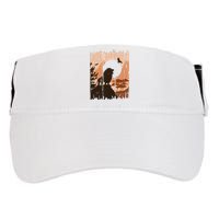 Lion Landscape Nature Mountain Adult Drive Performance Visor