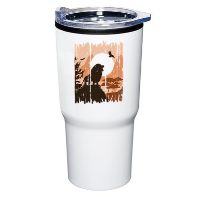 Lion Landscape Nature Mountain Tumbler