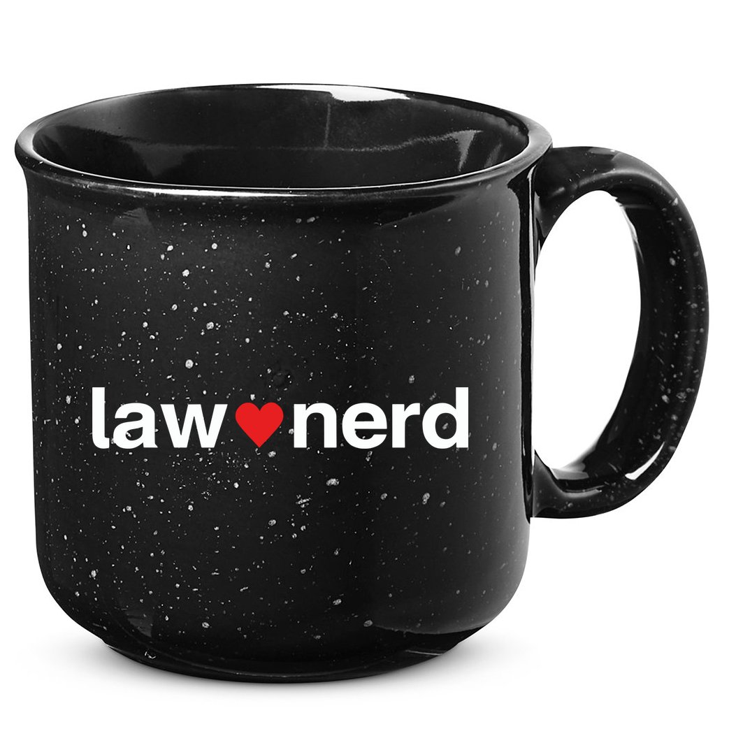 Lawnerdshop Law Nerd Love 15oz Campfire Ceramic Mug