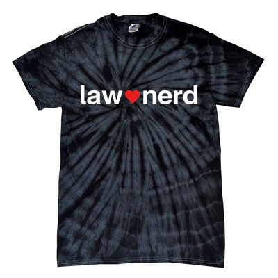 Lawnerdshop Law Nerd Love Tie-Dye T-Shirt