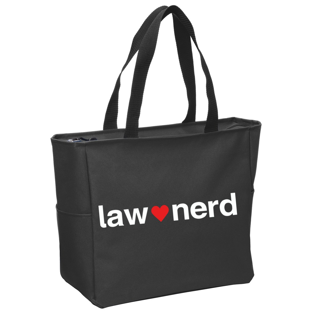 Lawnerdshop Law Nerd Love Zip Tote Bag